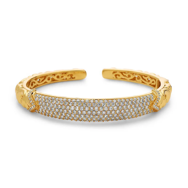 Shop Dazzling Jewelry At The Best Prices Diamond Ivy Bangle Bracelet