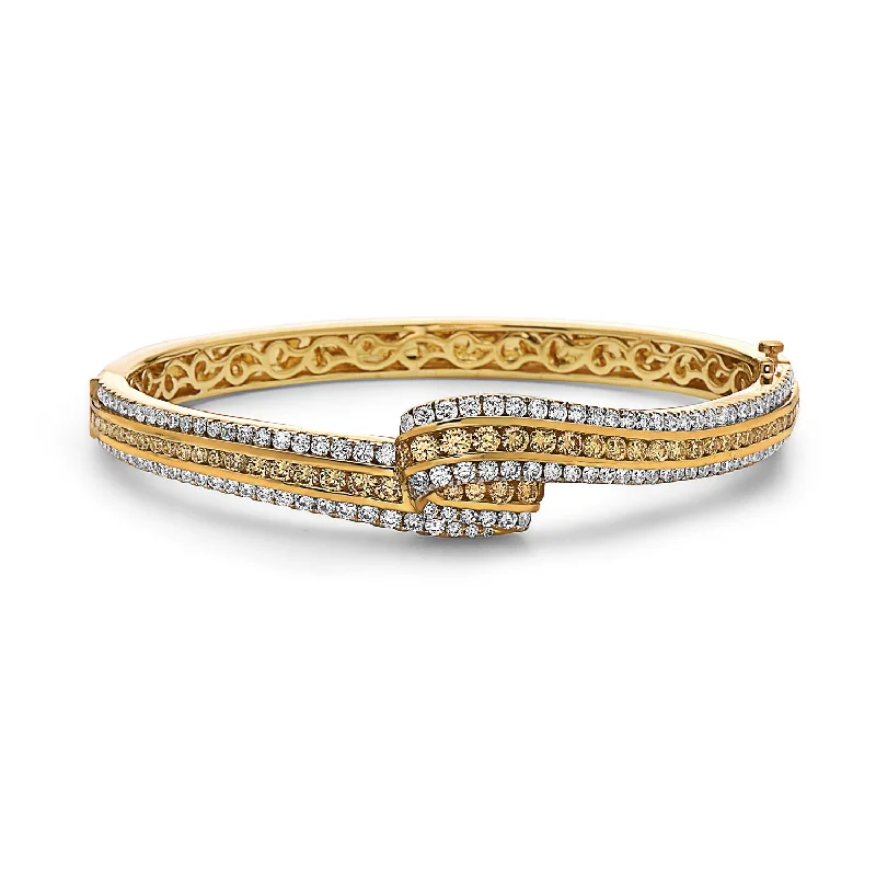 Flash Sale On Stunning Jewelry – Don't Miss Out Krypell Collection Diamond Triple Fold Bracelet