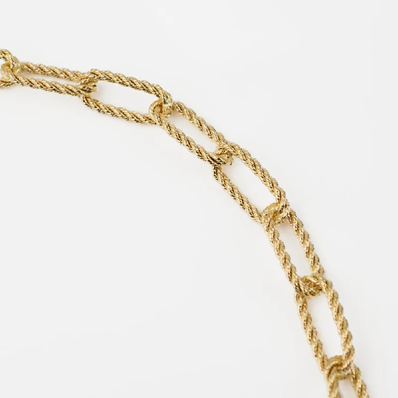 Affordable Luxury Jewelry For Every Occasion Paperclip Gold Rope Bracelet