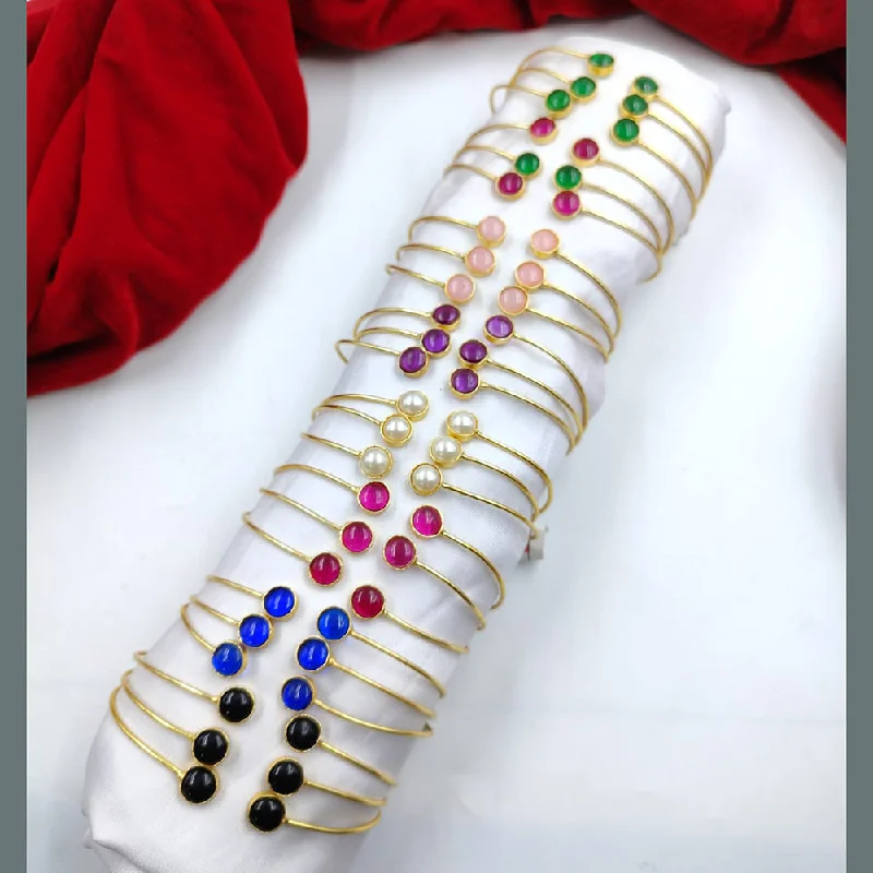 Upgrade Your Collection With Our Limited-Time Jewelry Sale SNERA Gold Plated Pota Stone Bracelet (Assorted Color 1 Piece Only)