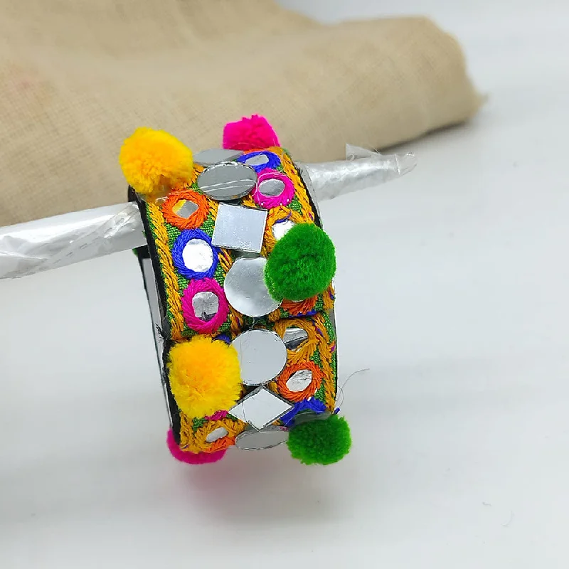 Seasonal Jewelry Clearance – Best Styles At The Lowest Prices SNERA Navratri Collection Multi Color Mirror Handmade Bracelet