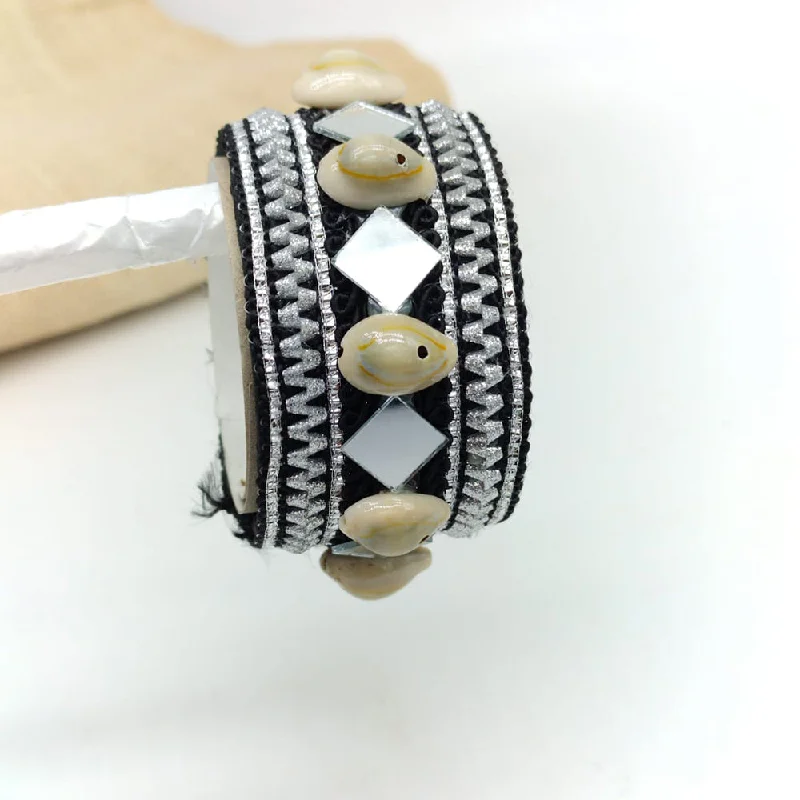 Affordable Elegance – Special Jewelry Sale Now Live SNERA Navratri Collection Multi Color Mirror Shell Handmade Bracelet