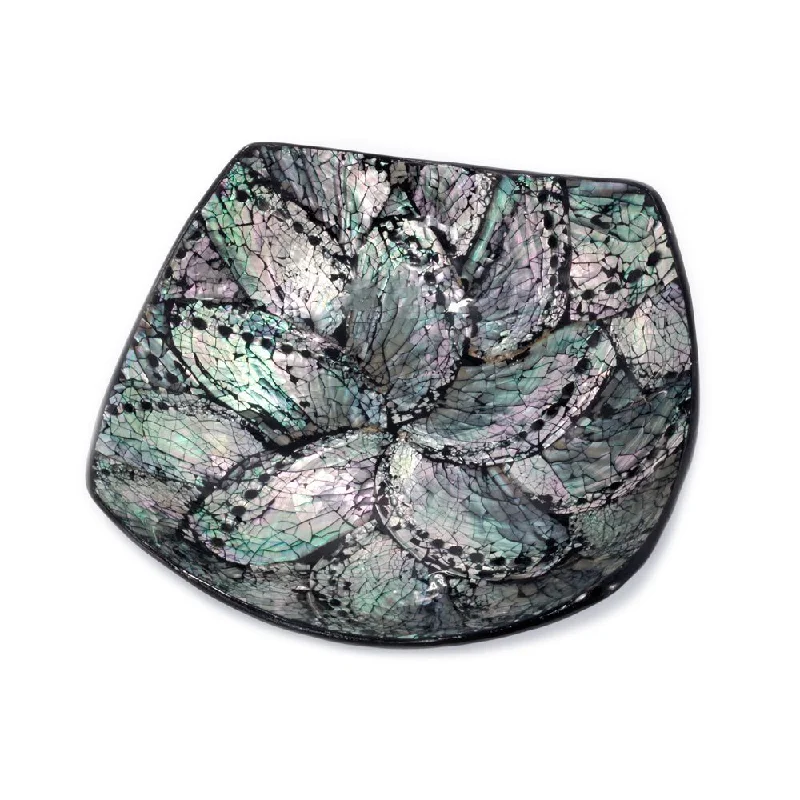 Huge Savings On Timeless Jewelry Collections Abalone Shell Mosaic Bowl