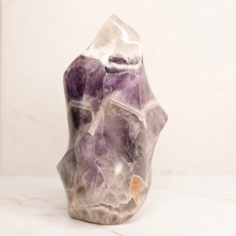 Luxury Meets Affordability – Jewelry Sale Now Live Amethyst Chevron Flame Medium