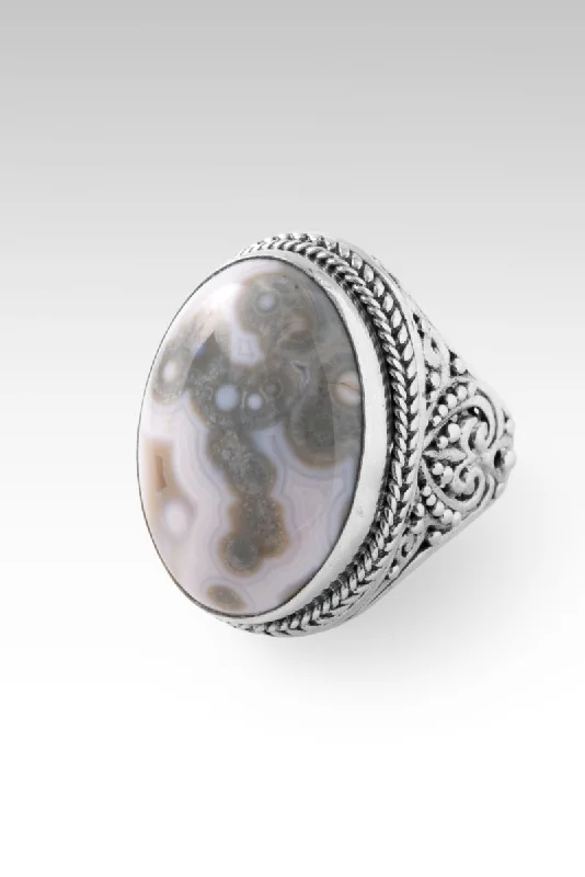 Modern Jewelry At Exclusive Discounts – Shop Today Forgiveness Granted Ring™ in Ocean Jasper