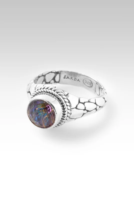 Premium Jewelry Now Available At Special Discounts Give All Praises Ring™ in Northern Lights™ Mystic Quartz