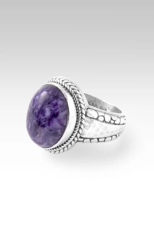 Discounted Jewelry For A Glamorous Look God's Blessings Ring™ in Charoite