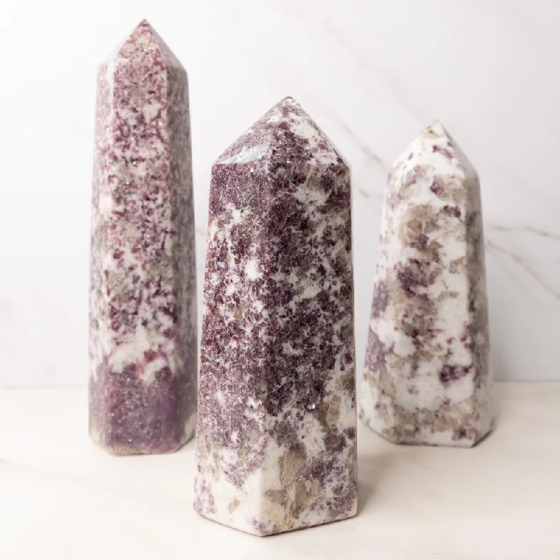 Timeless Jewelry, Timeless Savings – Don't Wait Lepidolite Tower Large