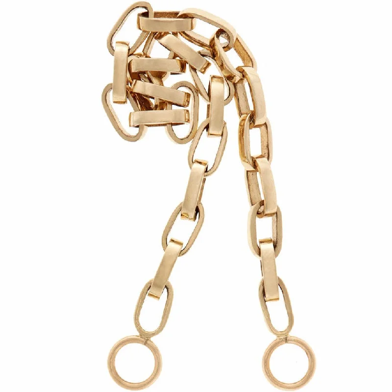 Trending Jewelry Styles Now At Limited-Time Discounts Marla Aaron 14k Yellow Gold Handmade Biker Chain