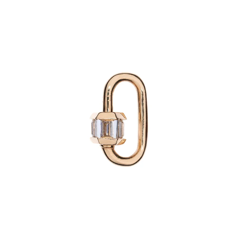 Grab Your Favorite Jewelry At The Lowest Prices Marla Aaron 14k Yellow Gold Total Baguette Diamond Baby Lock