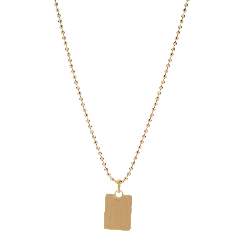 Shine Bright With Our Special Jewelry Promotions Métier Modern 14k Gold 2mm Ball Chain