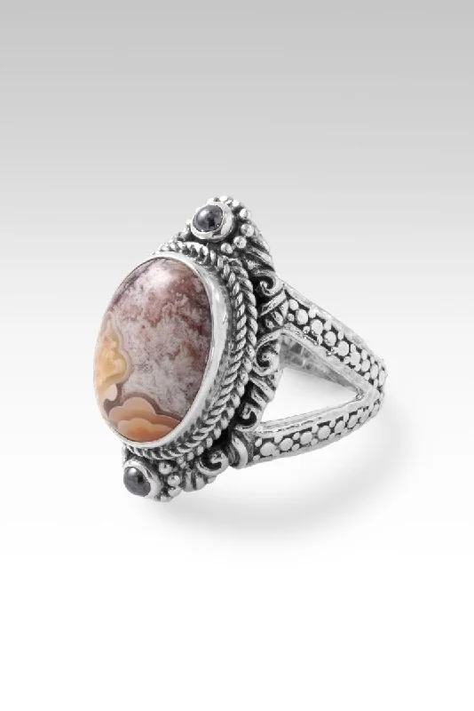 Shop Trending Jewelry With Exclusive Savings My Soul is Well Ring™ in Crazy Lace Agate