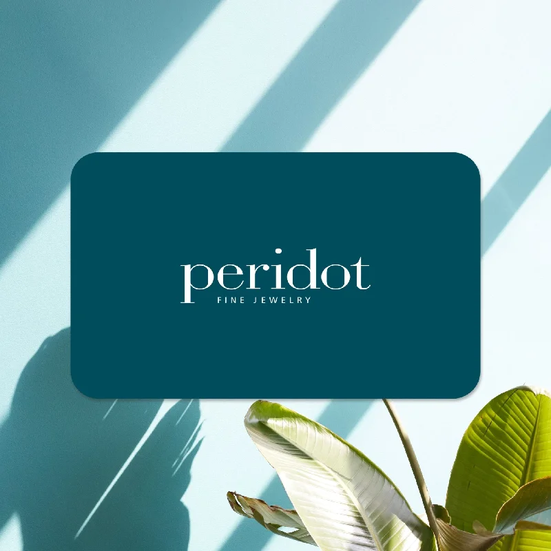 Limited-Stock Jewelry Sale – Once It's Gone, It's Gone Peridot Fine Jewelry Gift Card