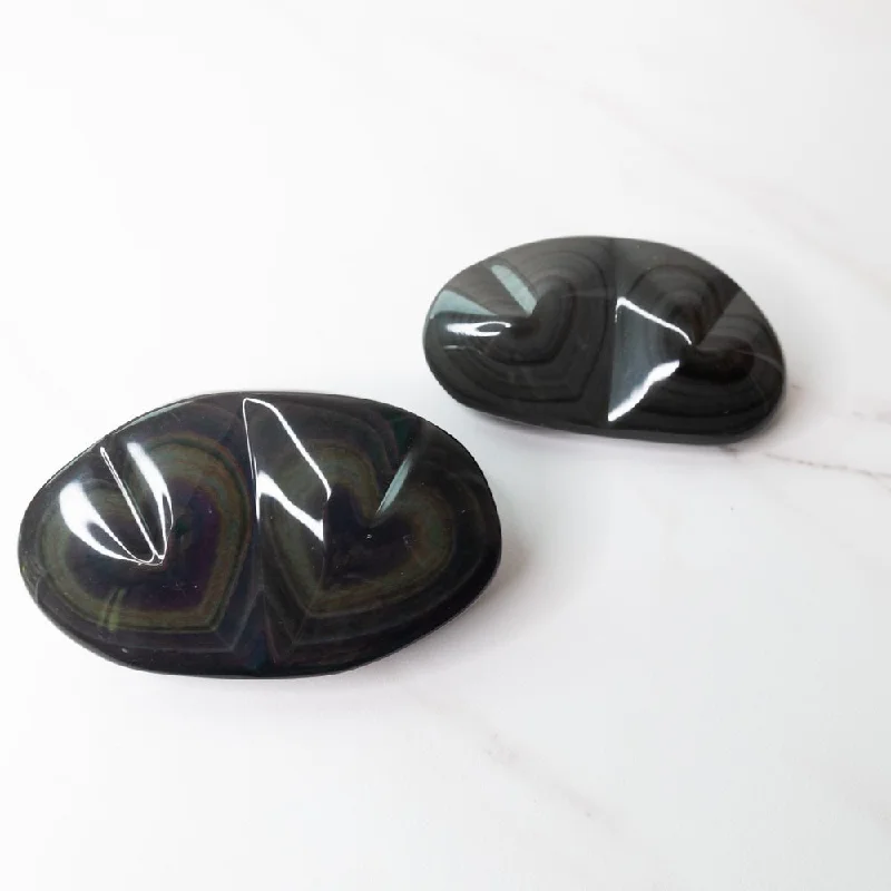 Premium Jewelry Now Available At Special Discounts Rainbow Obsidian Hearts