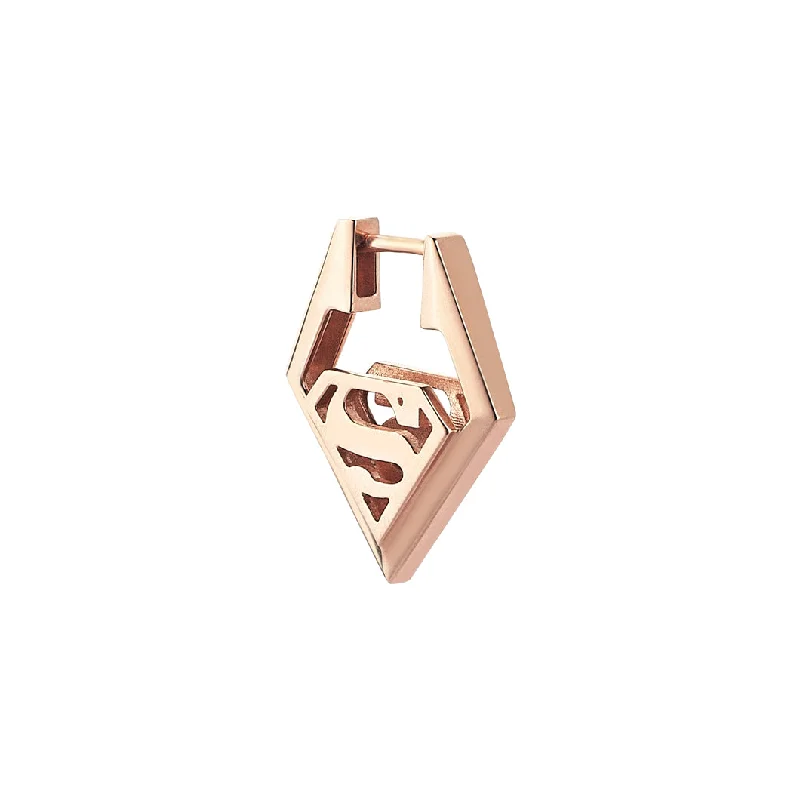 Special Sale On Handcrafted Jewelry – Shop Today Superman Hoop Earring